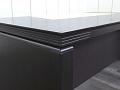 Стол для руководителя DAZATO 2 000х1 000х755 Шпон Венге EUR/QUARANTA  (СРЕ-11082)