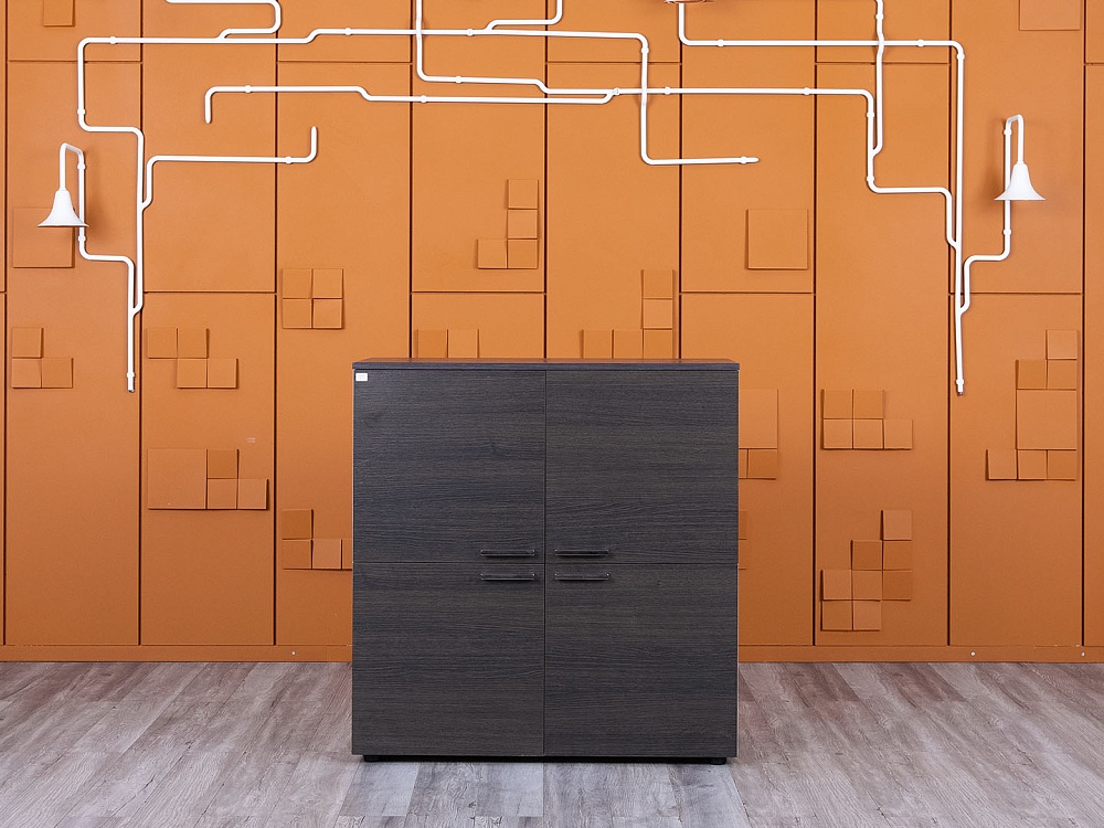 Шкаф для документов Sinetica 1 000х440х1 060 ЛДСП Венге DADO  (ШД4ДЕ-08075)