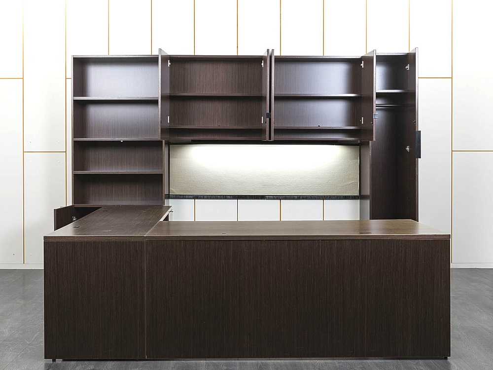 Кабинет руководителя Walter Knoll 2 430х2 130х750 ЛДСП Венге   (КРЕ1-17091)