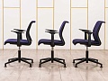 Конференц кресло для переговорной  Синий Ткань SteelCase   (УНТН-12128)