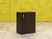 Офисная тумба для оргтехники   ЛДСП Венге Россия  ТО1ДЕ-02046