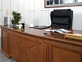 Стол для руководителя  2 390х870х750 Массив Орех   (СРПХ-30094)