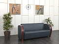 Офисный диван Codutti Кожа Синий Minos  (ДНКЗ-02071)