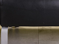 Офисный диван Coffice Linear BENE 1750x780 Кожа Чёрный Австрия_ДНКЧ-071024
