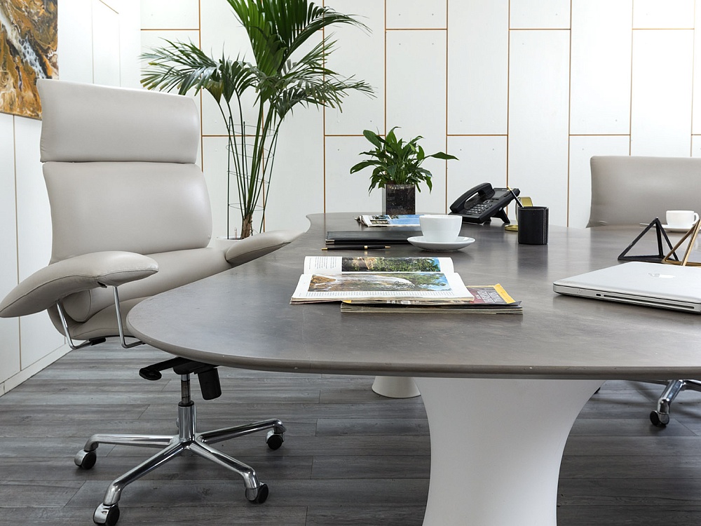 Стол для руководителя CATTELAN ITALIA 2 600х2 300х750 Мрамор Коричневый Piero De Longh  (СРОК-17094)