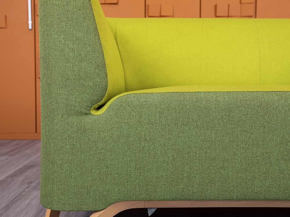 Офисный диван Profim Ткань Зеленый Softbox 21  (ДНТЗ-06035)