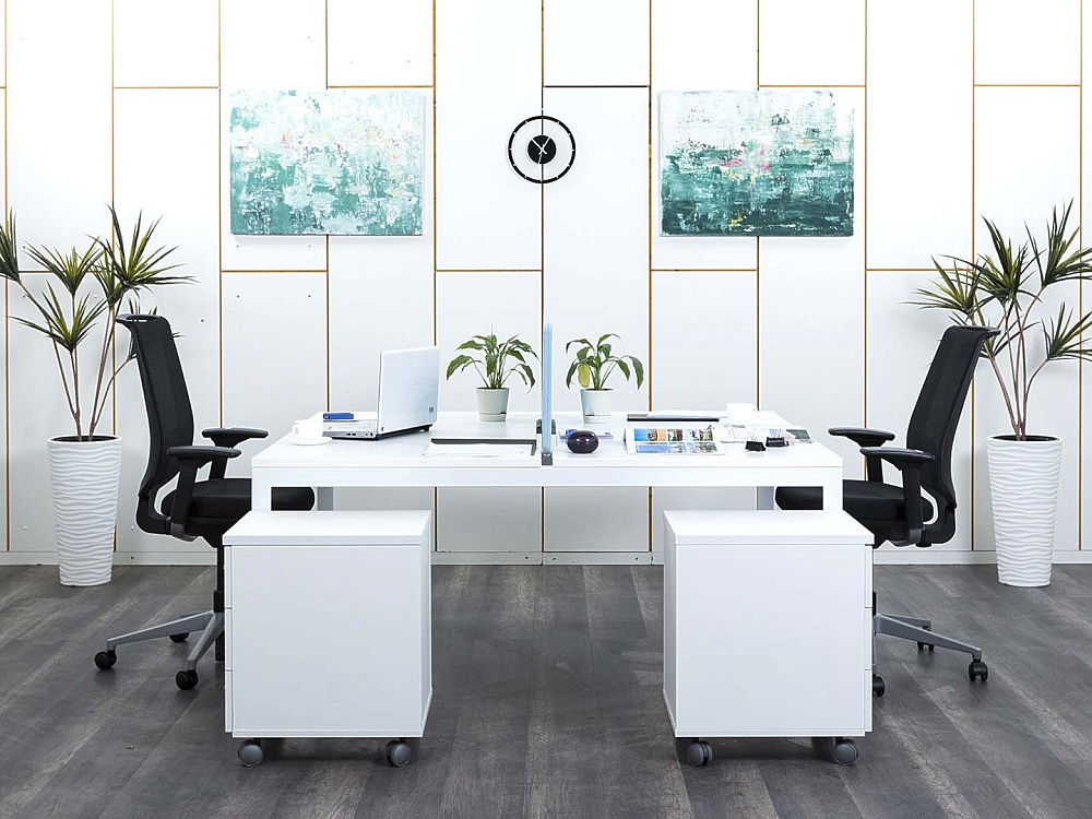 Комплект офисной мебели Herman Miller 1 400х1 630х1 150 ЛДСП Белый   (КОМБ-02122)