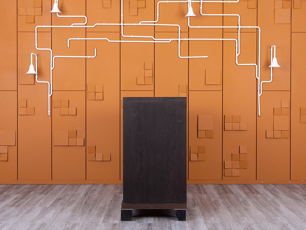 Шкаф для документов  1 200х600х1 160 Шпон Венге   (ШД2ДЕК-08075)