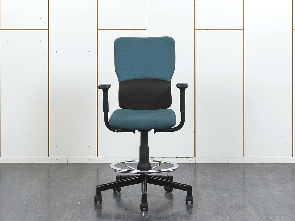 Офисное кресло руководителя  SteelCase Ткань Зеленый   (КРТЗ-17081)