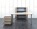 Купить Комплект офисной мебели 1 600х1 600х740 ЛДСП Зебрано   (КОМЗ-08022)