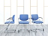 Конференц кресло для переговорной  Синий Ткань SteelCase   (УДТН-01074)