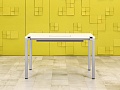 Офисный стол прямой Steelcase ЛДСП Белый Франция  СППБ1-04026
