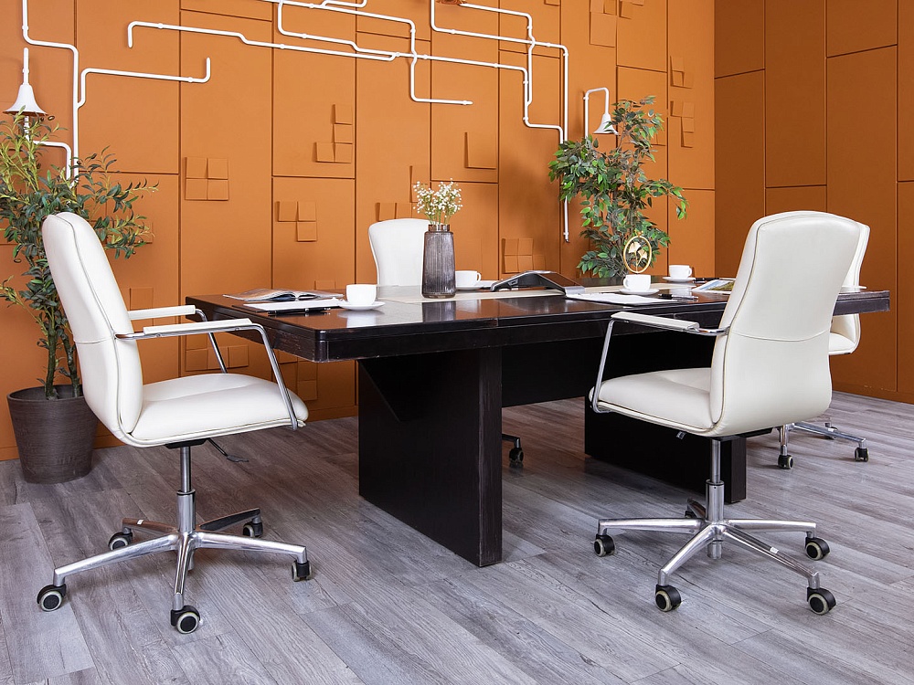 Офисный стол для переговоров DAZATO 2 285х1 200х745 Дерево Венге EUR/QUARANTA   (СГПЕ-28035)