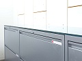 Комплект офисной мебели Herman Miller 3 200х1 800х1 000 ЛДСП Орех   (КОМХ1-16082)
