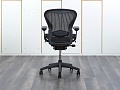 Офисное кресло руководителя  Herman Miller Сетка Черный Aeron  (КРСЧ-25072)