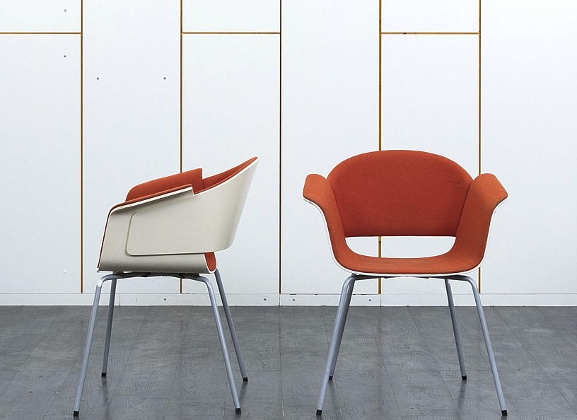 Мягкое кресло Bene Ткань Оранжевый Rondo  (Комплект из 2-х кресел Bene КНТОК-06101)