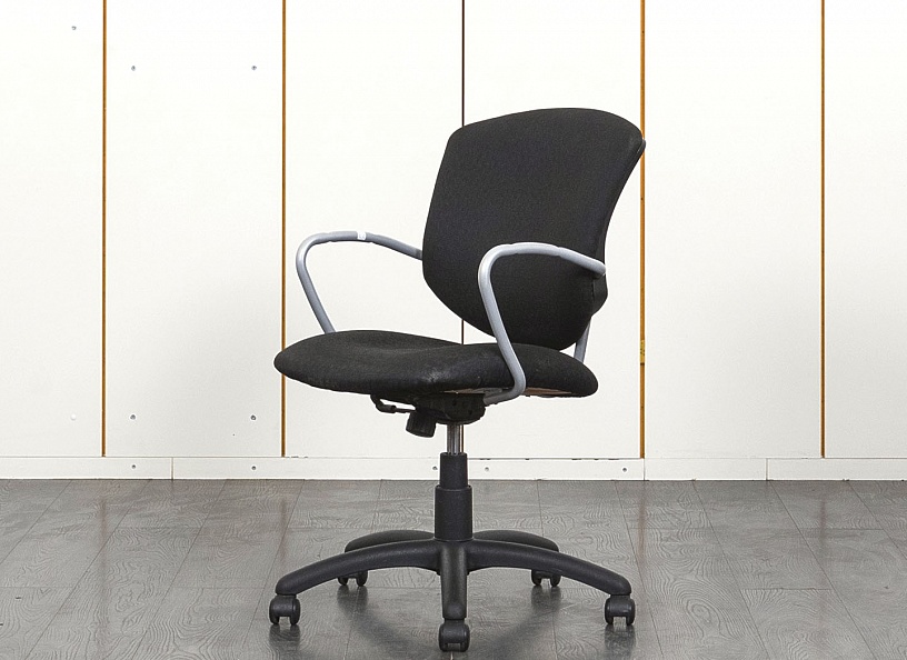 Офисное кресло для персонала   Ткань Черный   (КПТЧ2-07071)