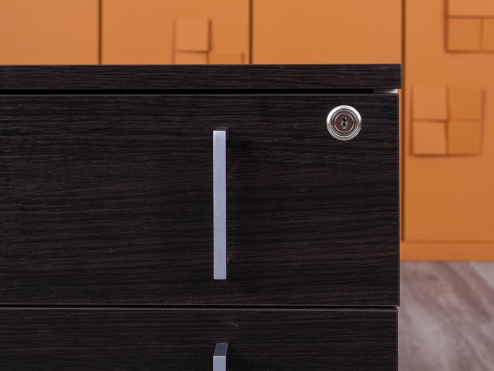 Офисная тумба выкатная  410х500х550 ЛДСП Венге   (ТВ3ЯЕ-23075)