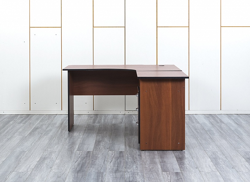 Комплект офисной мебели стол с тумбой  1 350х930х750 ЛДСП Вишня   (СПУШКп-22034уц)