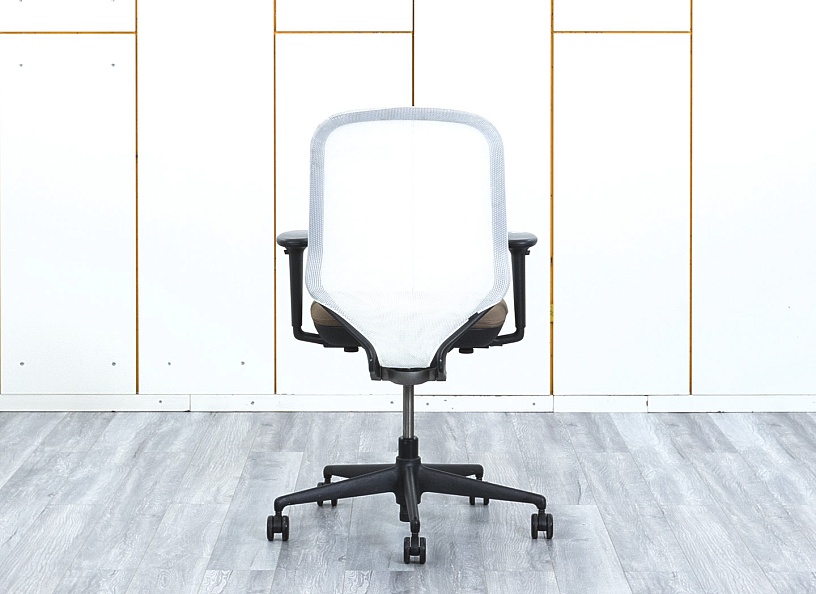 Офисное кресло для персонала  VITRA Сетка Белый   (КПСБ-21113)