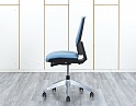 Купить Офисное кресло для персонала   Кожзам Синий   (КПКН-21034)