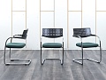 Конференц кресло для переговорной  Зеленый Ткань VITRA   (УДТЗ-21032)