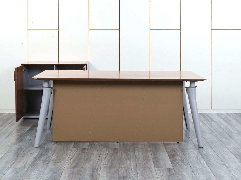 Стол для руководителя Codutti 1 800х1 000х720 МДФ Орех Master Point  (СРПХ-11064)