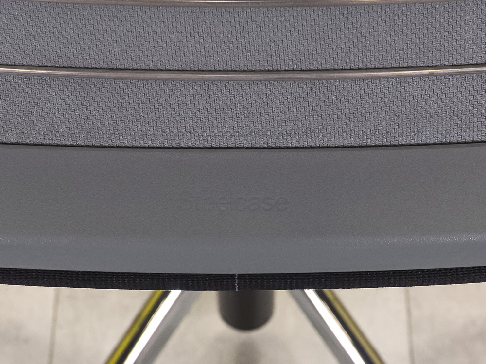 Офисное кресло для персонала на колесах Think Steelcase Ткань Чёрный Франция  КПТЧ-24025