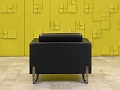 Мягкое кресло MyTurn Sofa 10 Profim Экокожа Чёрный Польша  КНКЧ-26025
