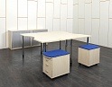Купить Комплект офисной мебели стол с тумбой ORGSPACE 1 500х800х750 ЛДСП Клен   (КОМВ1-15061)