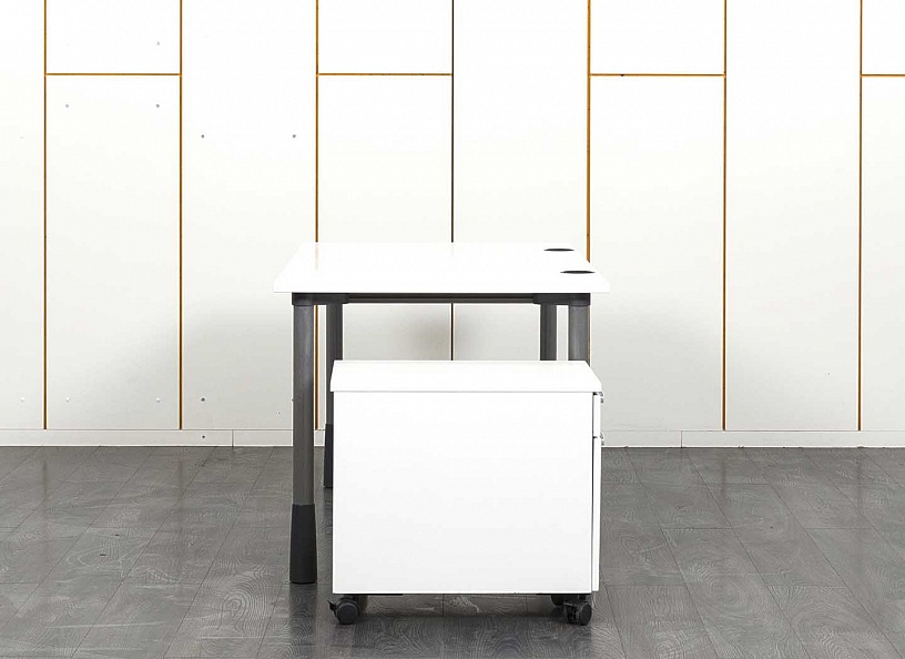 Комплект офисной мебели стол с тумбой Kinnarps 1 400х800х750 ЛДСП Белый   (СППБК-23071)