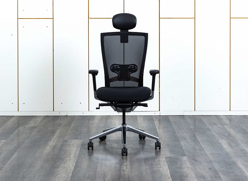 Офисное кресло руководителя  Sidiz Ткань Черный T50  (КРТЧ-20073)