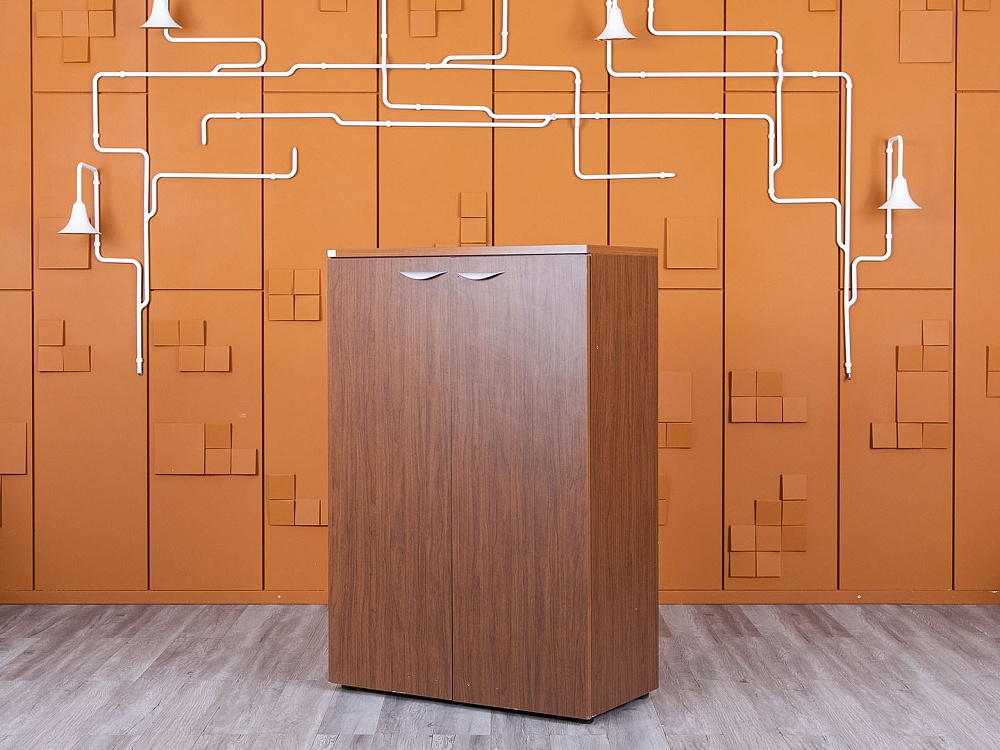 Шкаф для документов  900х450х1 350 ЛДСП Орех   (ШД2ДХ-27055)