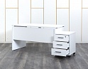 Купить Комплект офисной мебели стол с тумбой  1 400х700х750 ЛДСП Белый   (СППБк-25103)