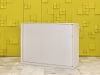 Шкаф для документов офисный  Steelcase ЛДСП Серый Франция  ШД1ДС4-27046