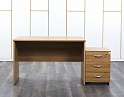 Купить Комплект офисной мебели стол с тумбой  1 200х670х750 ЛДСП Орех   (СППХк-10062)