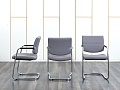 Конференц кресло для переговорной  Серый Ткань LD Seating   (УДТС-07083)