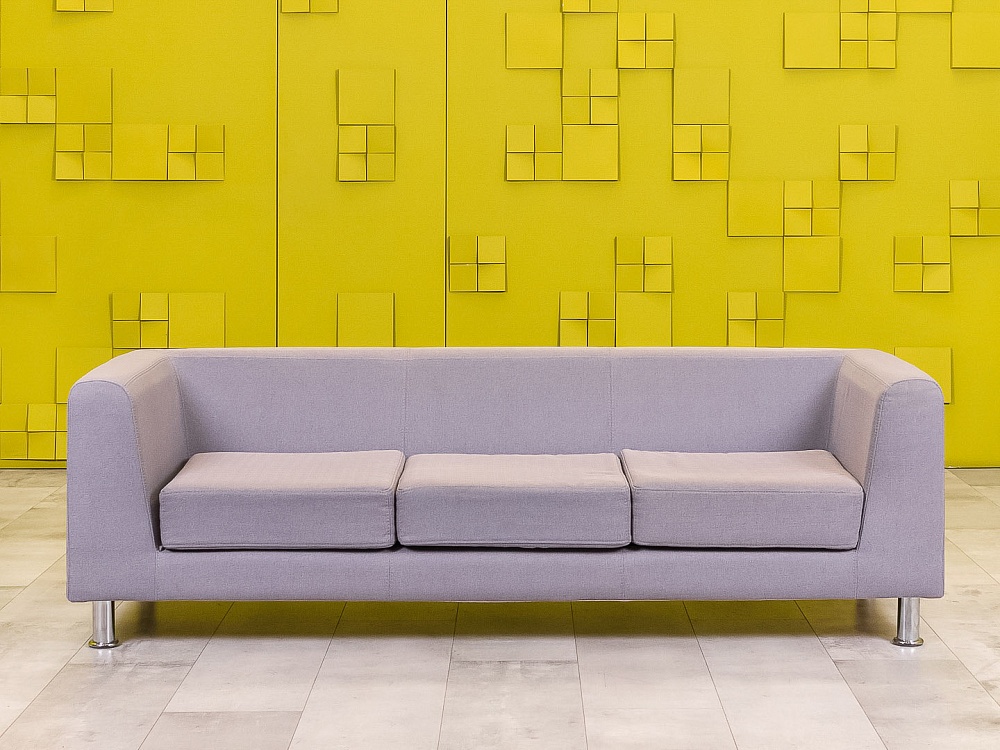 Офисный диван  Ткань Серый   ДНТС-21045