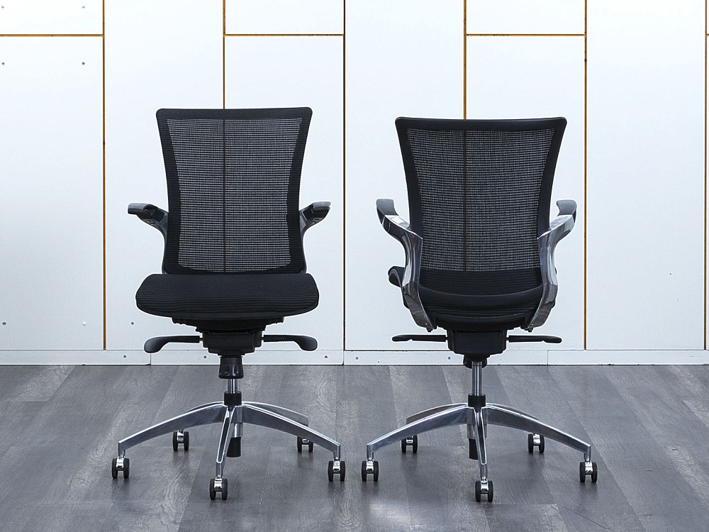Офисное кресло для персонала  C80 Сетка Черный   (КПСЧ-26043)
