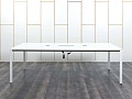 Офисный стол для переговоров Herman Miller 2 400х1 400х750 ЛДСП Белый   (СГПБ-02122)