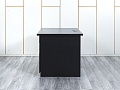 Комплект офисной мебели стол с тумбой IKEA 1 400х800х760 ЛДСП Черный   (СППЧКп-04064)