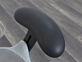 Офисное кресло руководителя  Herman Miller Сетка Серый Mirra 2  (КРСС-31103)