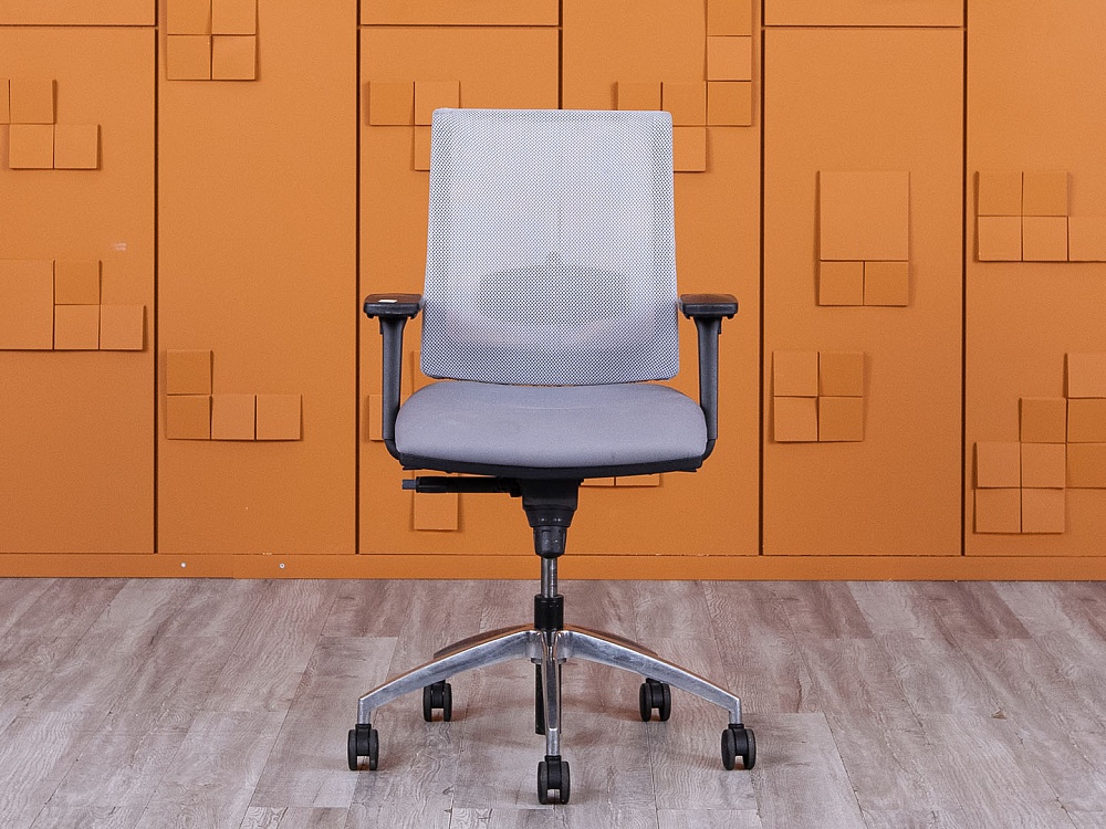 Офисное кресло для персонала  ARES LINE Ткань Серый ZERO 7  (КПТС-08113)