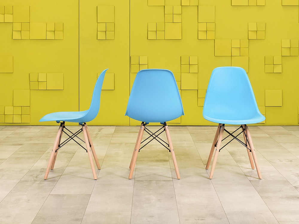 Офисный стул  Пластик Синий  УНПН-07115