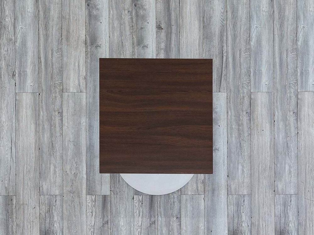 Офисный стол для переговоров MARTEX 600х600х720 Шпон Венге HAN  (СГПЕ-21104)