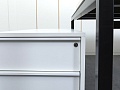 Комплект офисной мебели  3 200х1 640х750 ЛДСП Белый   (КОМБ1-07121)