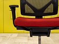 Офисное кресло для персонала на колесах Allsteel Ткань Красный США_КПТК-070924
