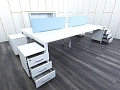 Комплект офисной мебели Herman Miller 2 800х1 630х750 ЛДСП Белый   (КОМБ1-30033)