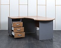 Купить Комплект офисной мебели стол с тумбой Berlin 1 650х830х750 ЛДСП Орех   (СПУХК-17021)