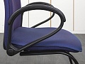 Конференц кресло для переговорной  Синий Ткань Haworth Comforto  (УДТН-28071)